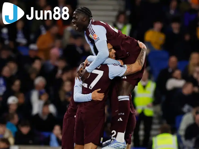 Brighton và Aston Villa đang là 2 đội gây bất ngờ tại Ngoại hạng Anh. (Ảnh: ESPN) Brighton và Aston Villa đang là 2 đội gây bất ngờ tại Ngoại hạng Anh. (Ảnh: ESPN)